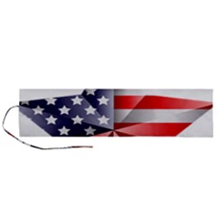 United States Of America Flag Of The United States Independence Day Roll Up Canvas Pencil Holder (l) by danenraven