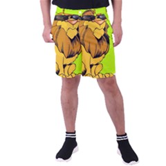 Lion Cartoon Parody Men s Pocket Shorts by danenraven