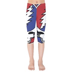 Grateful Dead Kids  Capri Leggings  by Mog4mog4