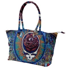 Grateful Dead Ahead Of Their Time Canvas Shoulder Bag by Mog4mog4