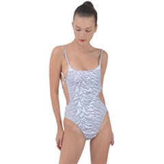 Joy Division Unknown Pleasures Post Punk Tie Strap One Piece Swimsuit by Mog4mog4