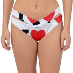 I Love Praline  Double Strap Halter Bikini Bottoms by ilovewhateva