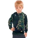 Angry Male Lion Kids  Hooded Pullover View1