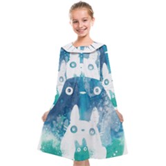 My Neighbor Totoro Kids  Midi Sailor Dress by Mog4mog4