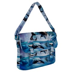 Orca Wave Water Underwater Buckle Messenger Bag by Mog4mog4