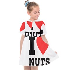 I Love Nuts Kids  Sailor Dress