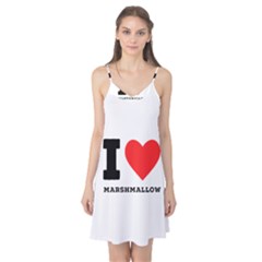 I Love Marshmallow  Camis Nightgown  by ilovewhateva