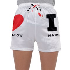 I Love Marshmallow  Sleepwear Shorts by ilovewhateva