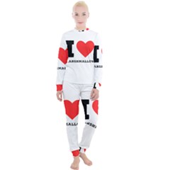 I Love Marshmallow  Women s Lounge Set by ilovewhateva