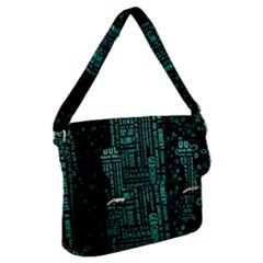 Tardis Doctor Who Technology Number Communication Buckle Messenger Bag by Bakwanart