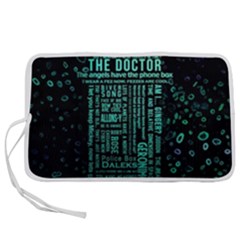 Tardis Doctor Who Technology Number Communication Pen Storage Case (s) by Bakwanart
