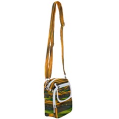 Landscape Usa Nature Washington State Trees Field Palouse Shoulder Strap Belt Bag by Bakwanart