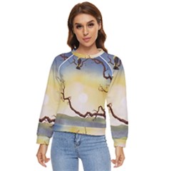 1 (202) Women s Long Sleeve Raglan Tee