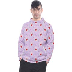 Easter Easter Bunny Hearts Seamless Tile Cute Men s Pullover Hoodie by 99art