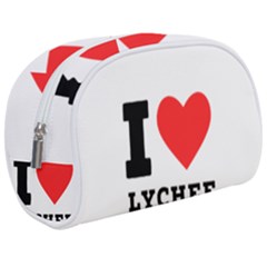 I Love Lychee  Make Up Case (medium)