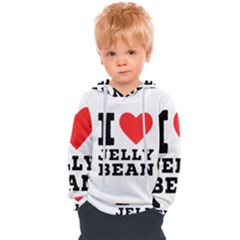 I Love Jelly Bean Kids  Overhead Hoodie by ilovewhateva