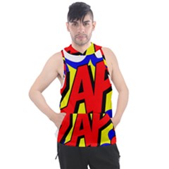 Zap Comic Book Fight Men s Sleeveless Hoodie by 99art