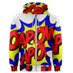 Kapow-comic-comic-book-fight Men s Zipper Hoodie