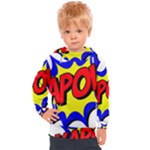 Kapow-comic-comic-book-fight Kids  Hooded Pullover