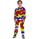 Kapow-comic-comic-book-fight Kids  Sweatshirt set