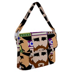 Comic-characters-eastern-magi-sages Buckle Messenger Bag by 99art