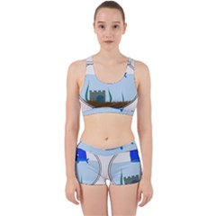 Wal-fish-small-world-lake-sea Work It Out Gym Set by 99art