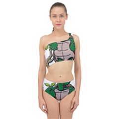 Amphibian-animal-cartoon-reptile Spliced Up Two Piece Swimsuit by 99art