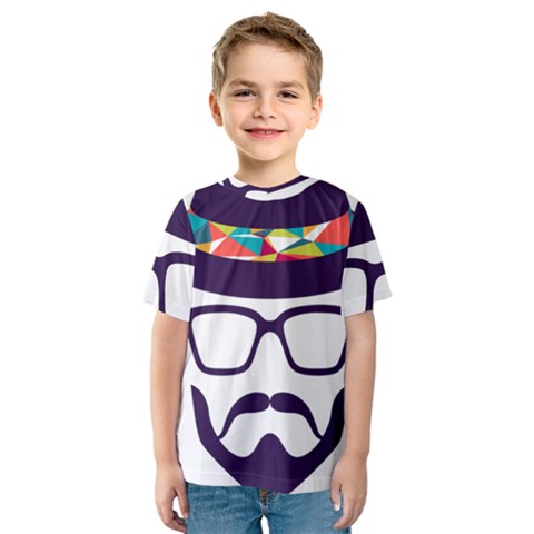 Party Hat Cartoon Kids  Sport Mesh Tee by 99art