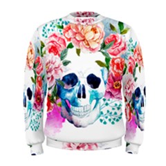 Day Of The Dead Skull Art Men s Sweatshirt by 99art