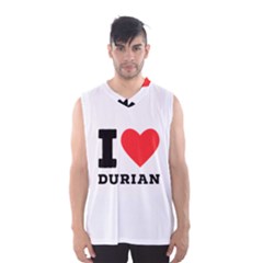 I Love Durian Men s Basketball Tank Top by ilovewhateva