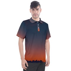 Sky Gradient Men s Polo Tee by artworkshop