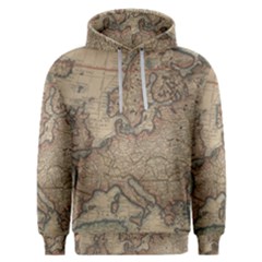 Old Vintage Classic Map Of Europe Men s Overhead Hoodie by B30l