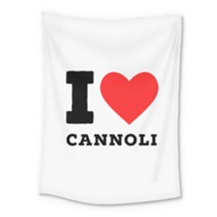 I Love Cannoli  Medium Tapestry