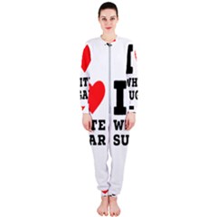 I Love White Sugar Onepiece Jumpsuit (ladies) by ilovewhateva