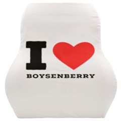 I Love Boysenberry  Car Seat Back Cushion 