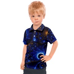 Abstract Design Art Pattern Wallpaper Shape Decoration Kids  Polo Tee