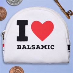 I Love Baci Horseshoe Style Canvas Pouch