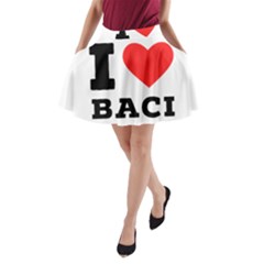 I Love Baci  A-line Pocket Skirt by ilovewhateva