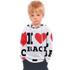 I Love Baci  Kids  Overhead Hoodie by ilovewhateva