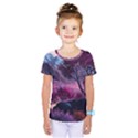 Landscape Landscape Painting Purple Purple Trees Kids  One Piece Tee View1