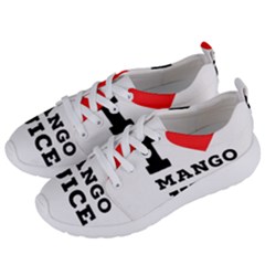 I Love Mango Juice  Women s Lightweight Sports Shoes by ilovewhateva