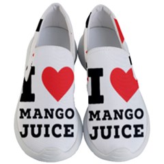 I Love Mango Juice  Women s Lightweight Slip Ons by ilovewhateva