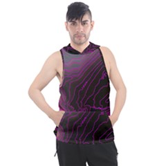 Pink Storm Pink Lightning Men s Sleeveless Hoodie by Bangk1t