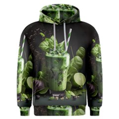 Drink Spinach Smooth Apple Ginger Men s Overhead Hoodie by Ndabl3x