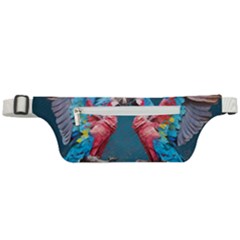 Birds Parrots Love Ornithology Species Fauna Active Waist Bag by Ndabl3x