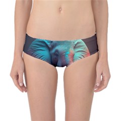 Elephant Tusks Trunk Wildlife Africa Classic Bikini Bottoms by Ndabl3x