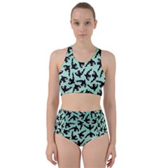 Orca Killer Whale Fish Racer Back Bikini Set