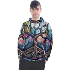 Tree Colourful Men s Pullover Hoodie