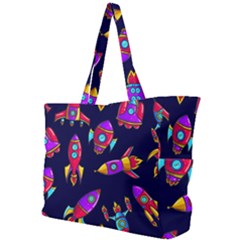 Space-patterns Simple Shoulder Bag by Wav3s