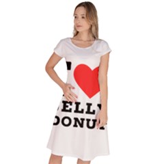 I Love Jelly Donut Classic Short Sleeve Dress